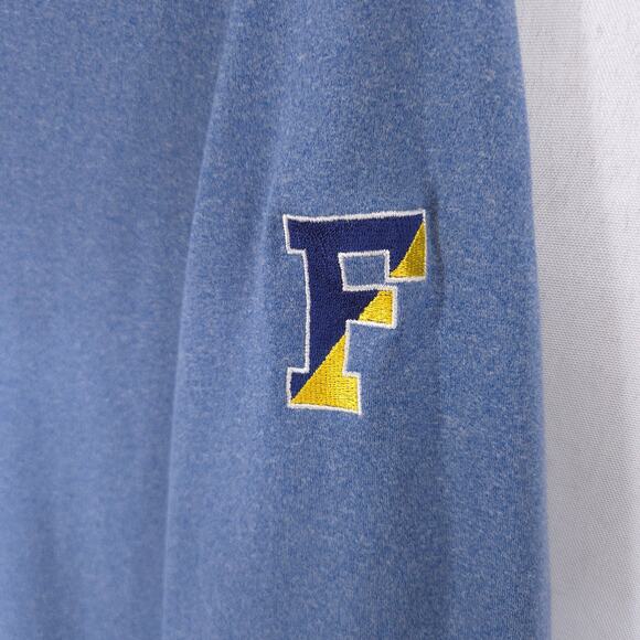 Johnnie O Pullover Mens M Blue Heather Flex Prep Formance 1/4 Zip Long Sleeve - Picture 3 of 9